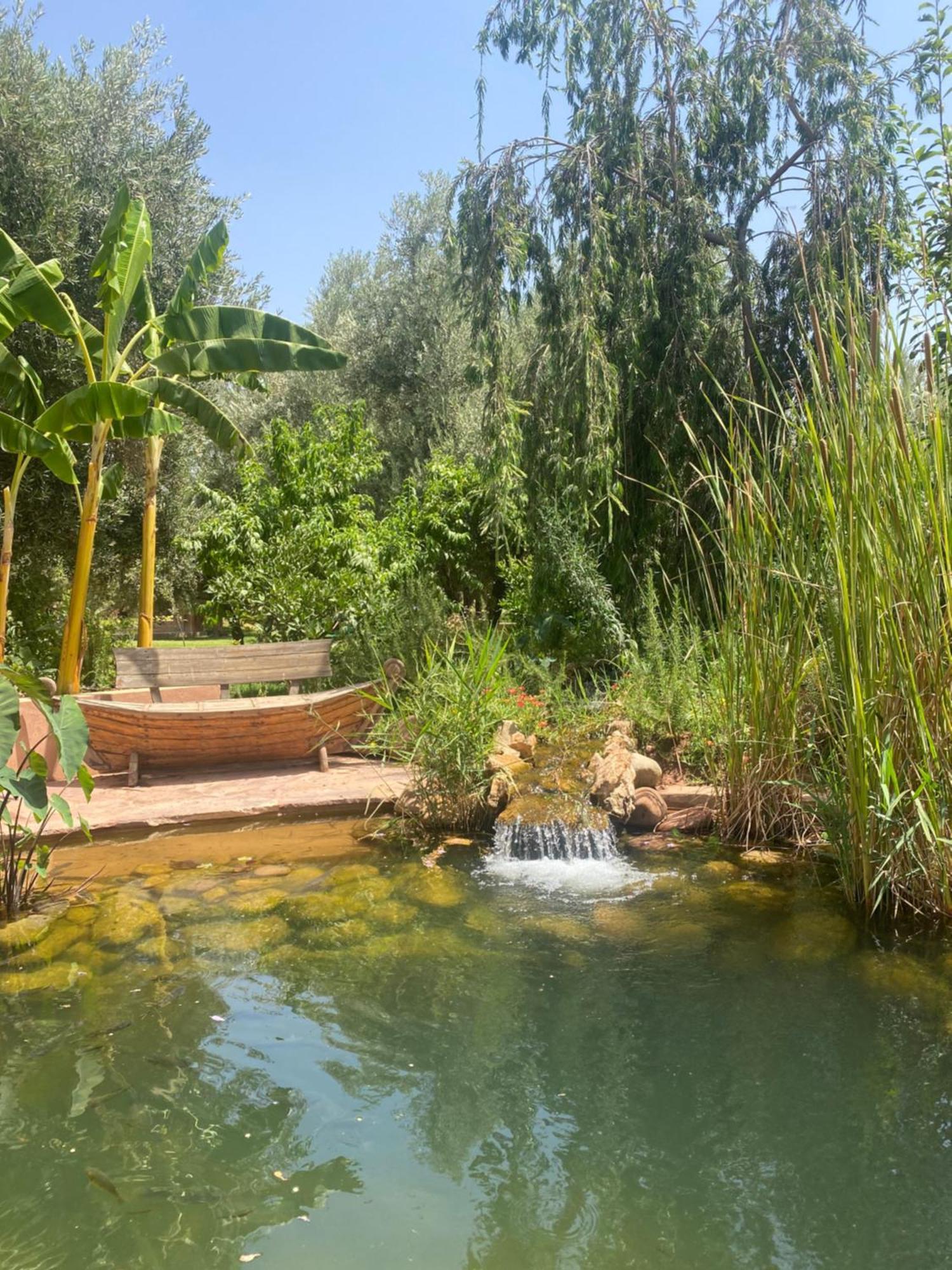 Jardin Sakina - Centre De Bien-Etre & Soins Holistiques - Chambre D'Hotes Bed and Breakfast Marrakesh Exterior foto