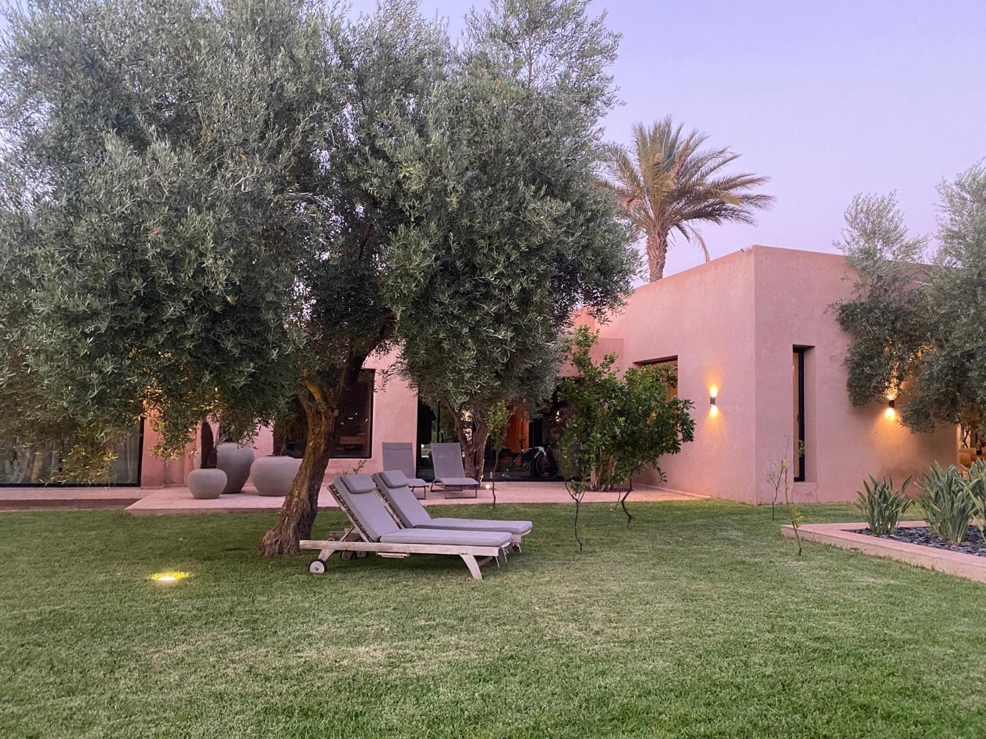 Jardin Sakina - Centre De Bien-Etre & Soins Holistiques - Chambre D'Hotes Bed and Breakfast Marrakesh Exterior foto